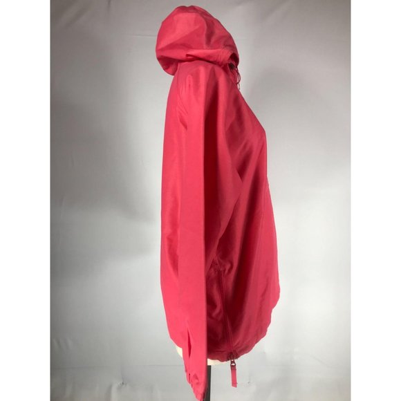 Cabela's Women's Size Medium Pink Half Zip Long Sleeve Nylon Jacket Lightweight - Picture 2 of 9